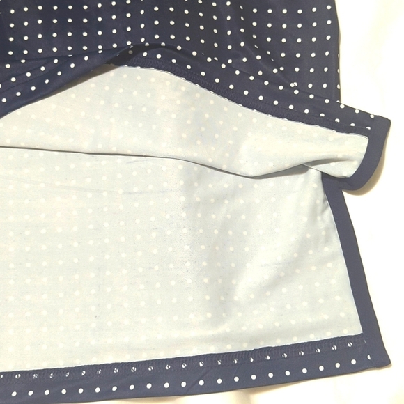 RLX Ralph Lauren men's French Navy round Hill dot golf T-shirt. - Picture 8 of 10